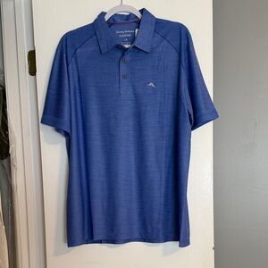 Tommy Bahama Men's Caribbean Blue Performance Polo